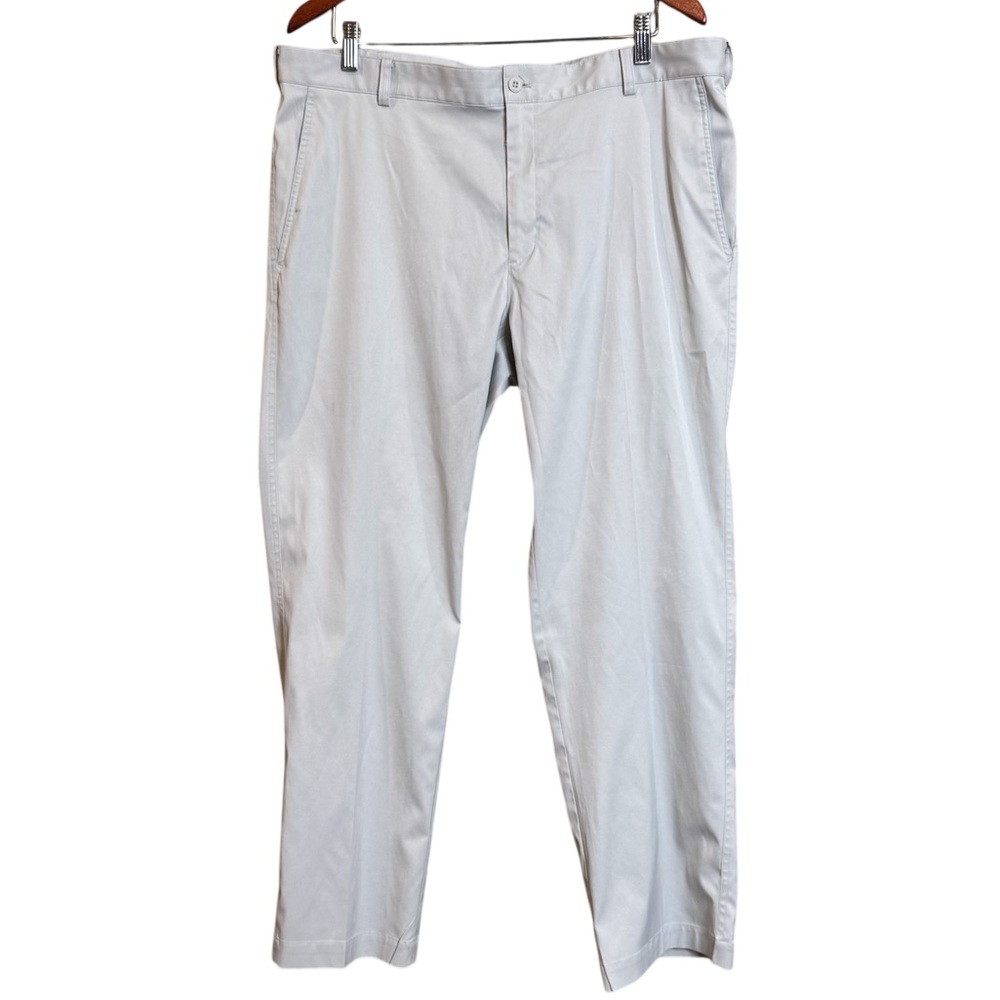 Nike Men's Golf Pants Cream Light Tan 38x30 Stretchy Performance Athletic